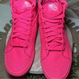 Vans Bright Pink High-Tops